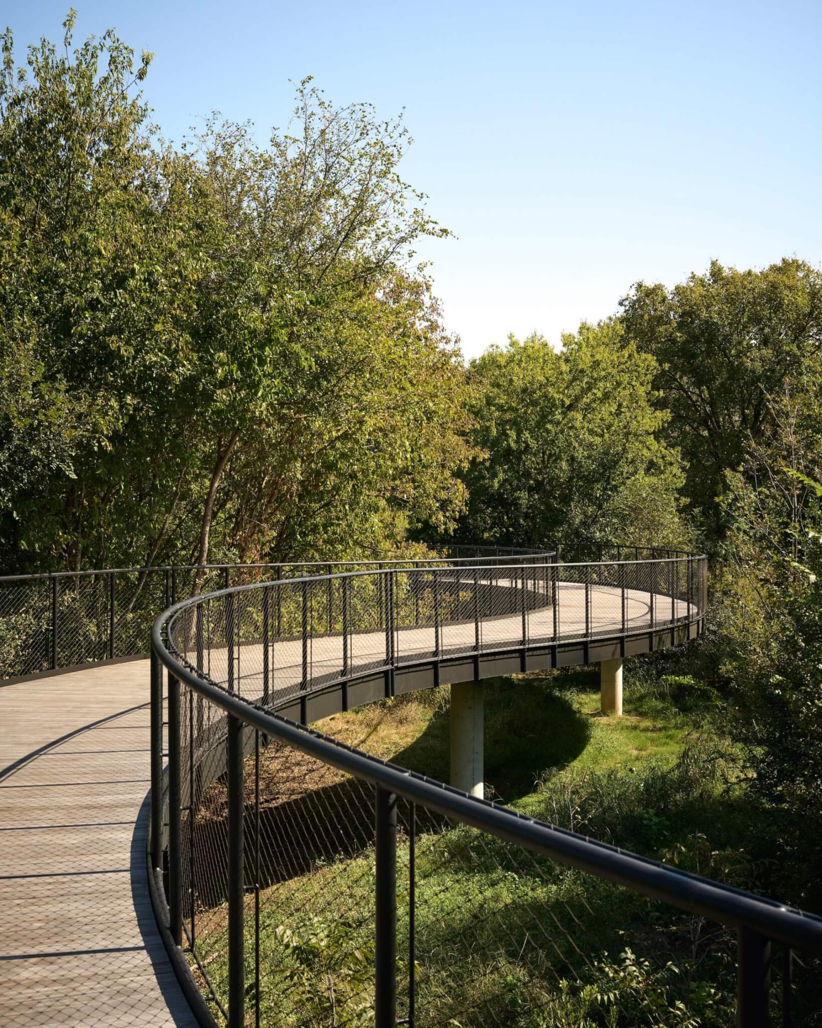 View of walkway