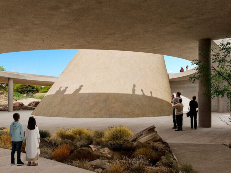 Spaces would open up to oculi, and other architectural features.