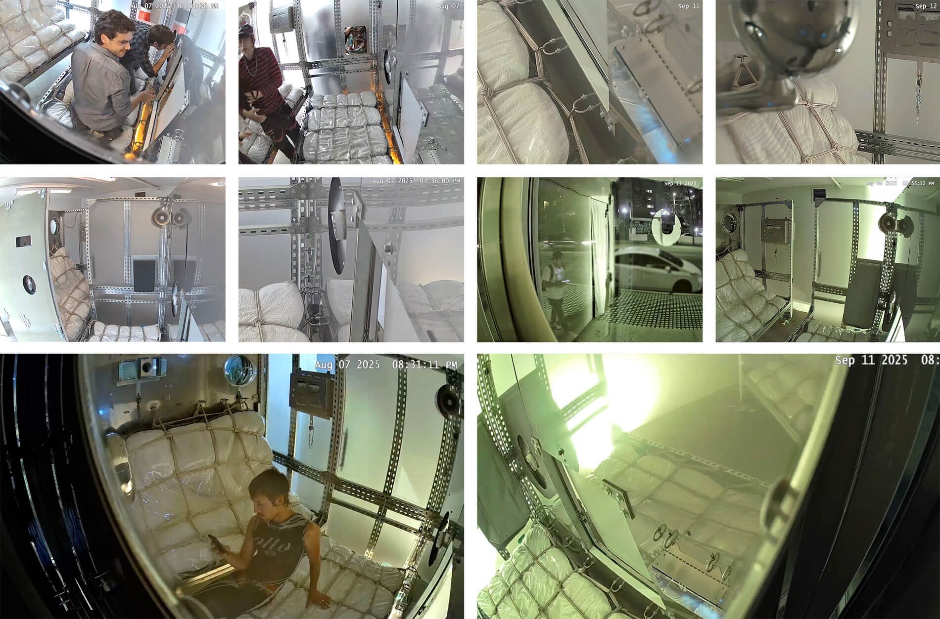 security footage of device