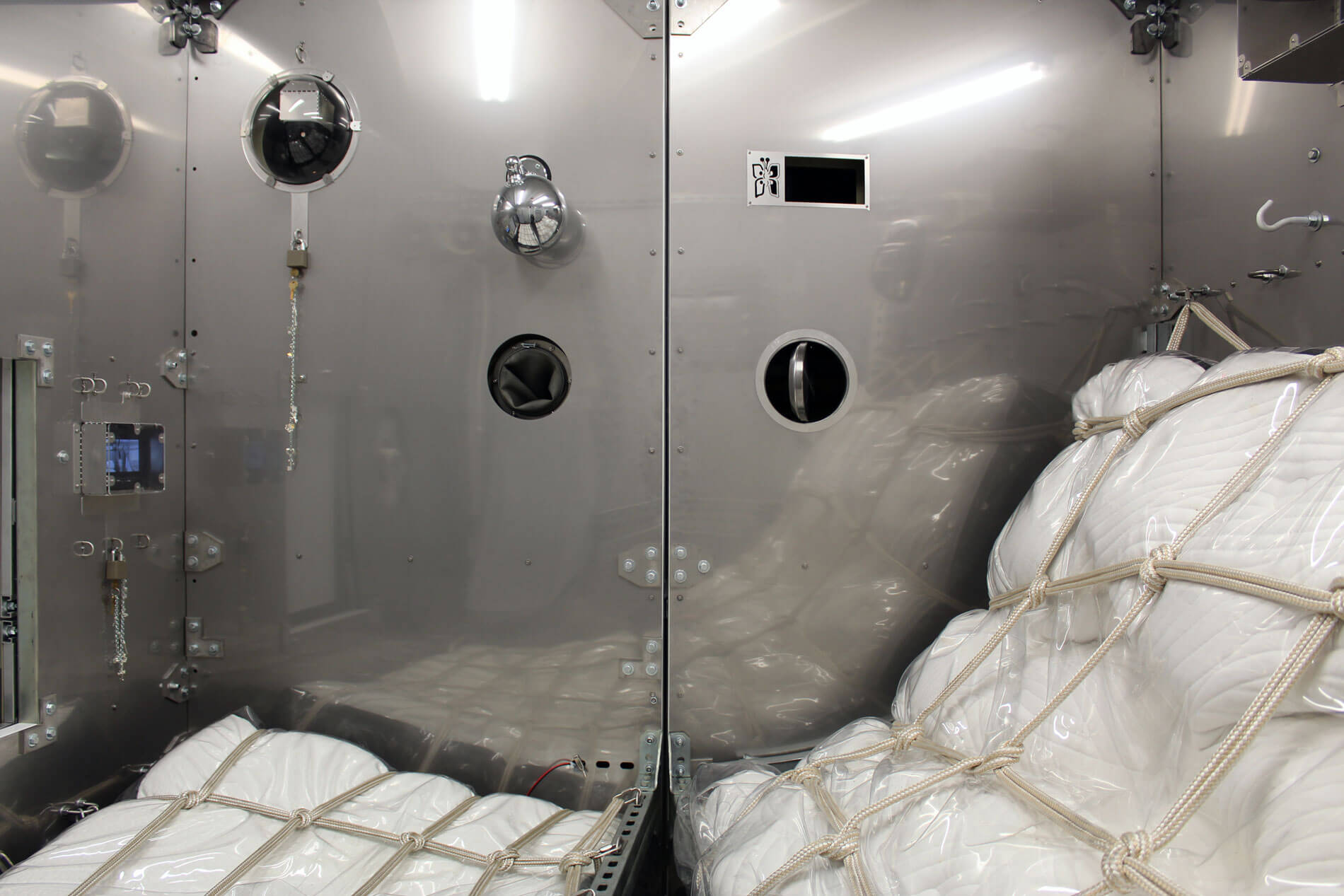 interior view of the device