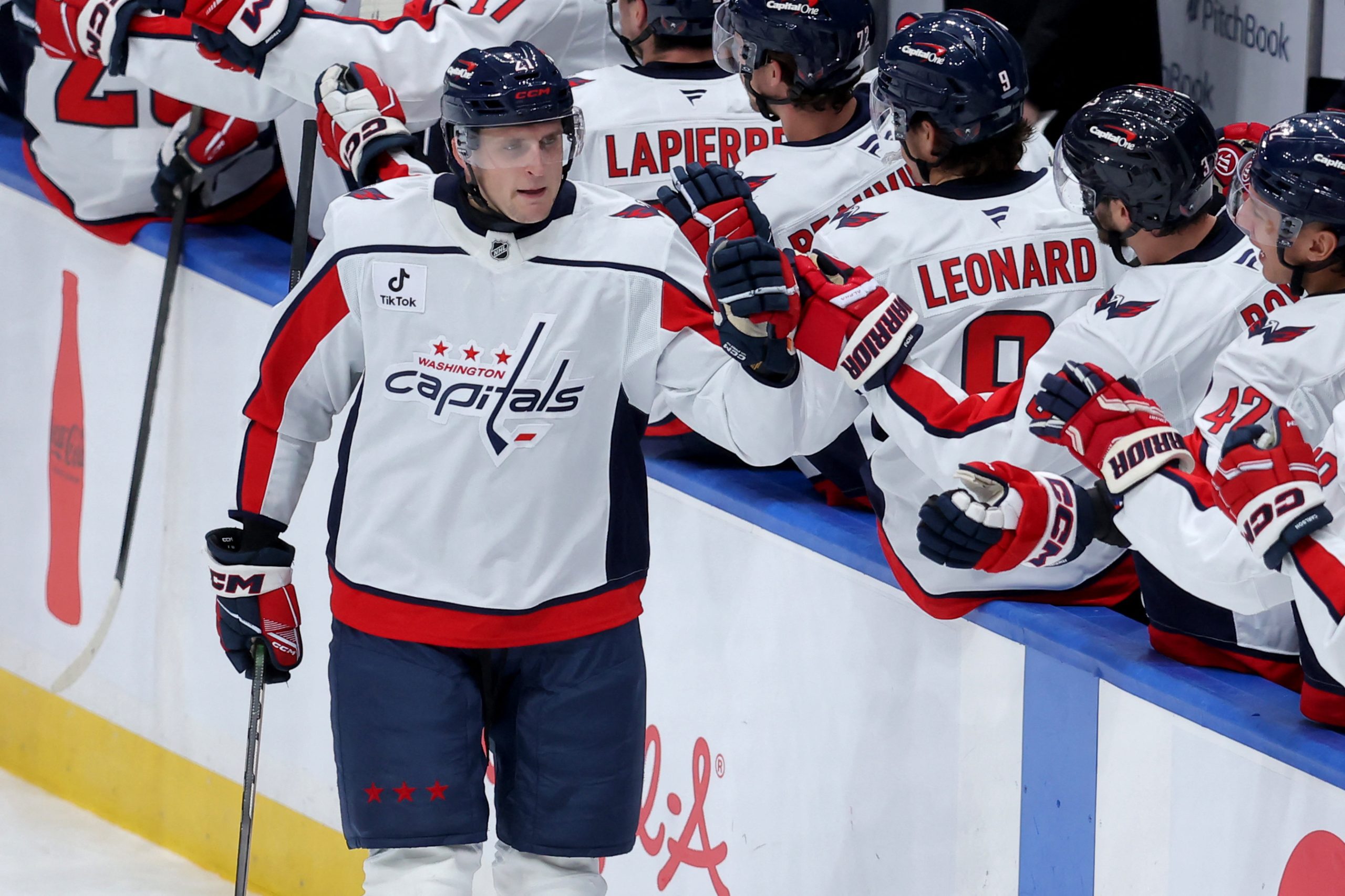 Matthew Schaefer's 1st NHL goal not enough, Islanders fall to Capitals in home opener 2 Aliaksei Protas goal Capitals Islanders home opener 10-11-25
