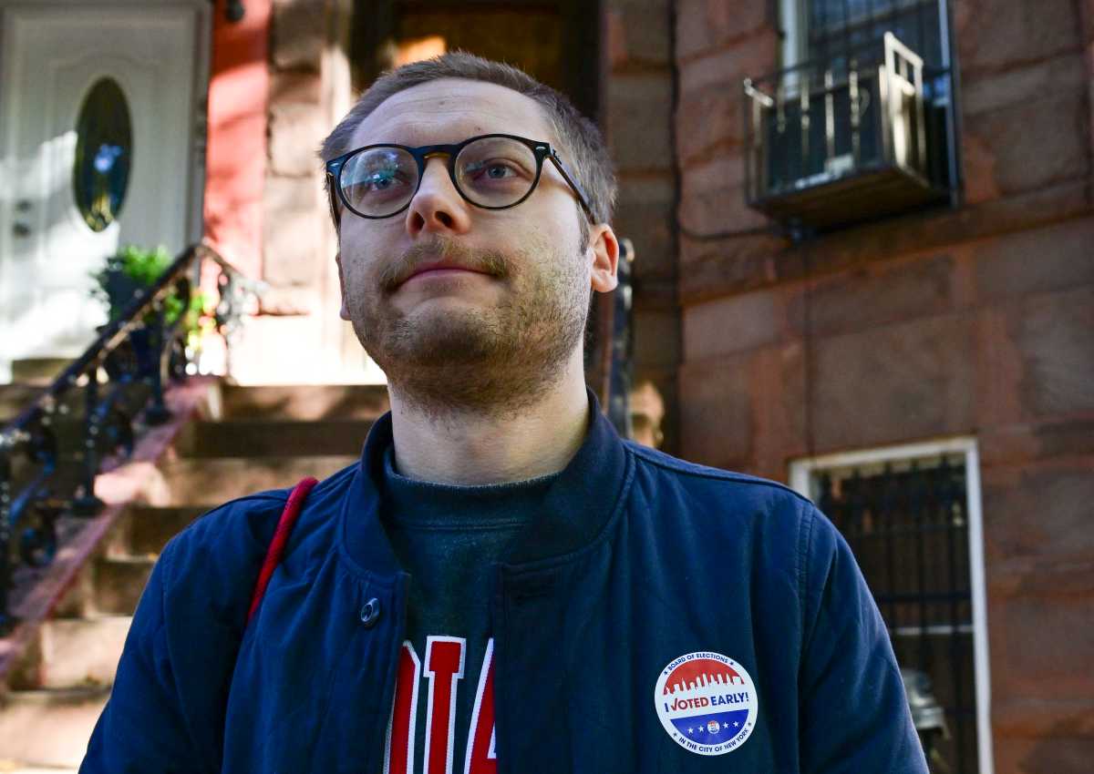 Man proudly showcases his