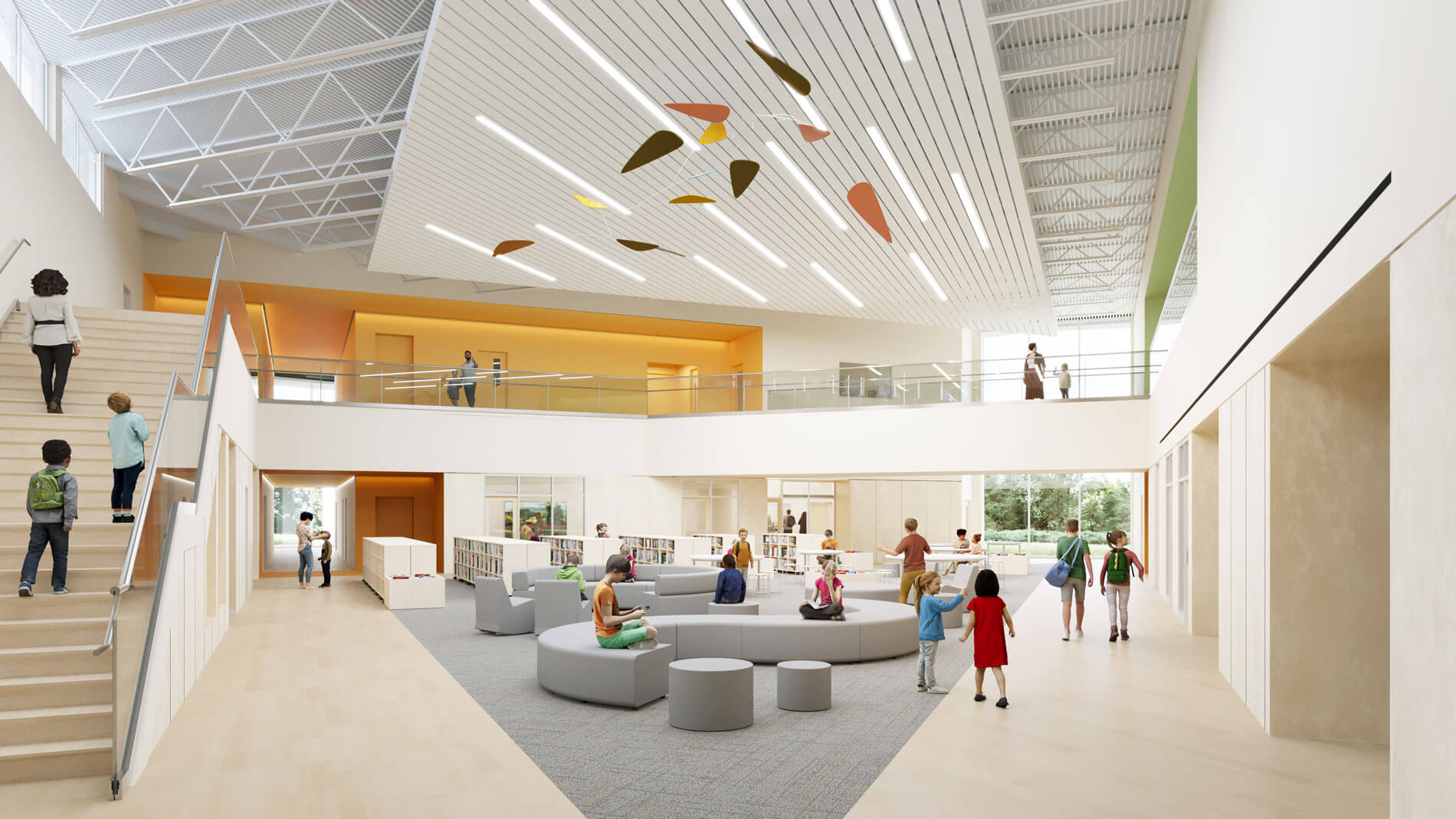 interior view of school