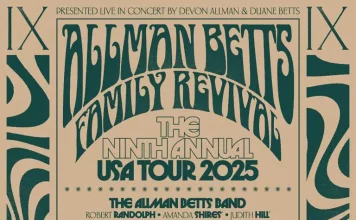 9th Annual Allman Betts Family Revival Tour Unveils Second Wave of Artists