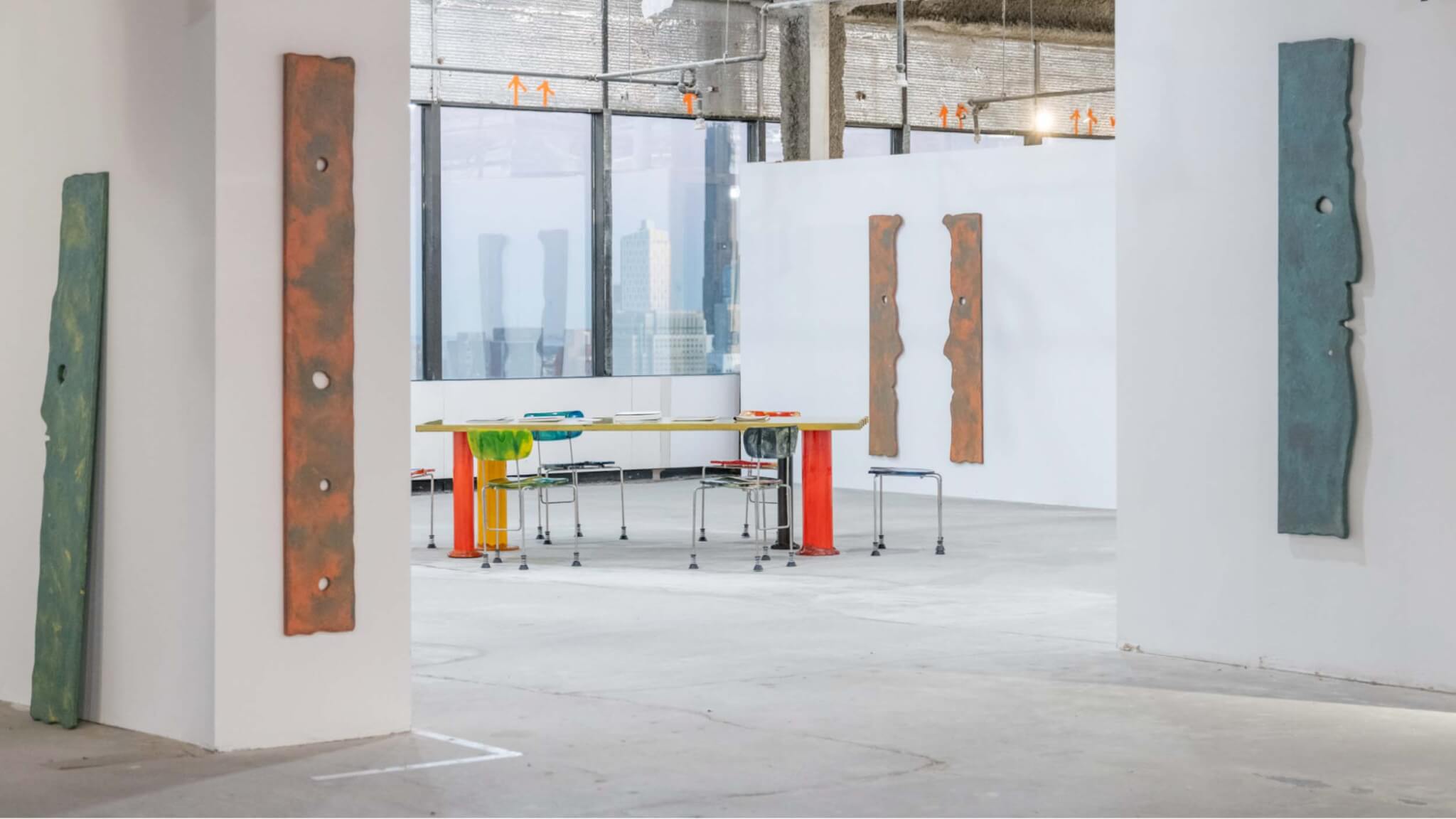 interior view of gaetano pesce return to office