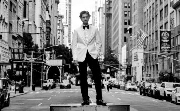 Broadway’s Aaron Tveit Embraced His Inner Dancer For Todd Snyder