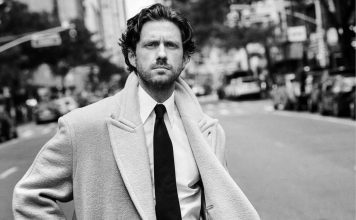 Broadway’s Aaron Tveit Embraced His Inner Dancer For Todd Snyder