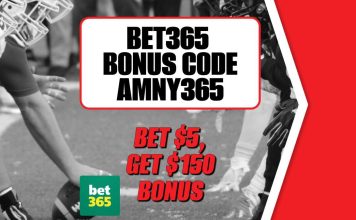 Bet365 Bonus Code AMNY365: Claim $150 Betting Bonus for Bills-Texans TNF