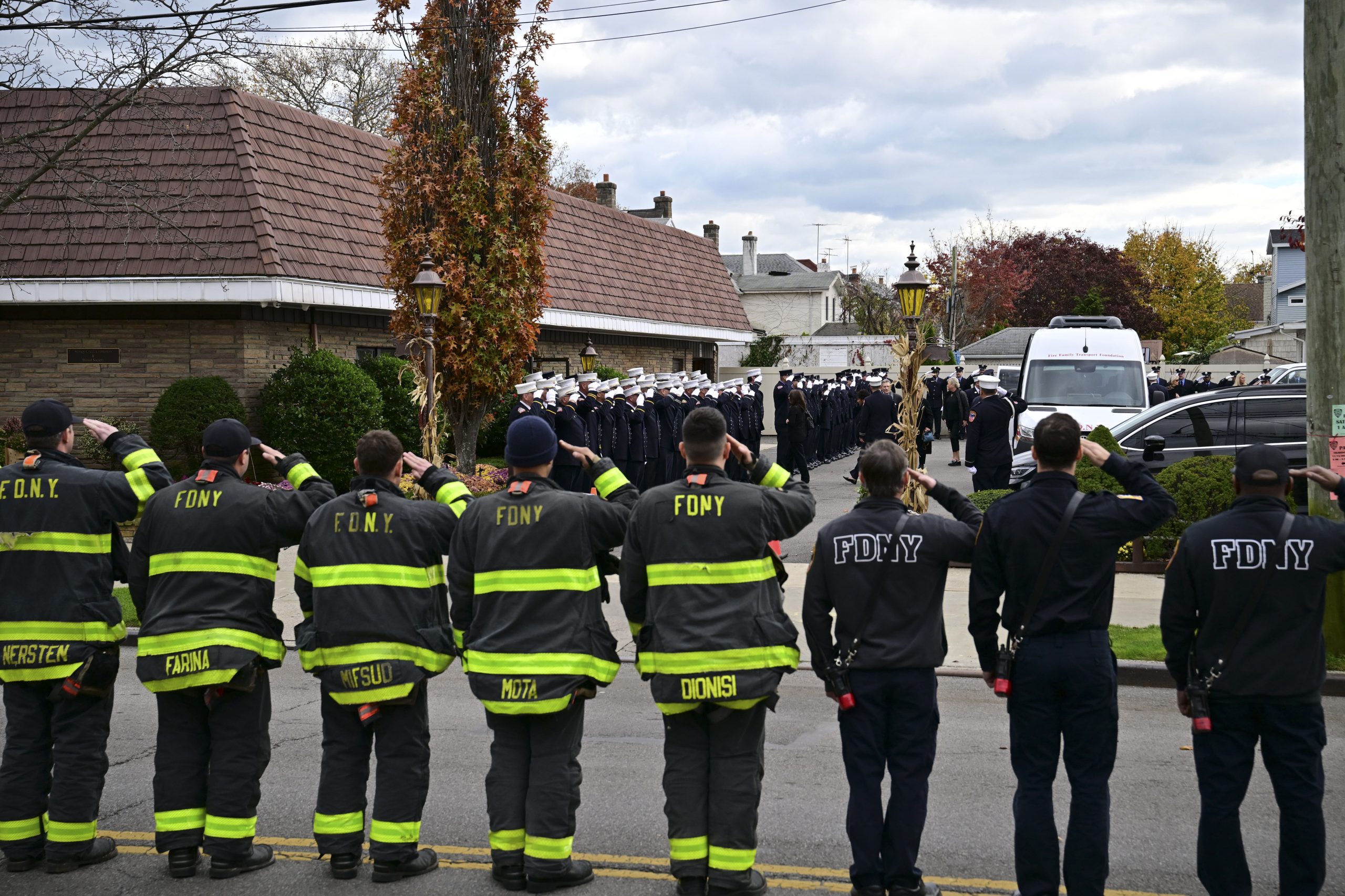 Friends and family pay tribute to fallen firefighter Patrick Brady at Brooklyn wake 6