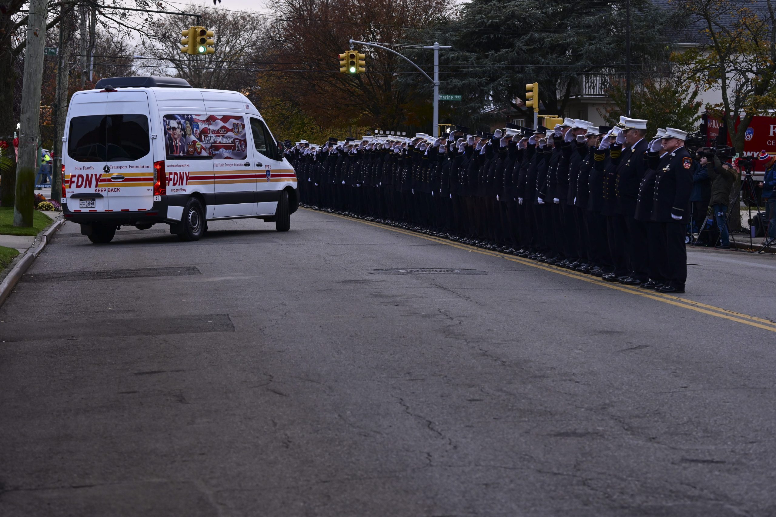 Friends and family pay tribute to fallen firefighter Patrick Brady at Brooklyn wake 5