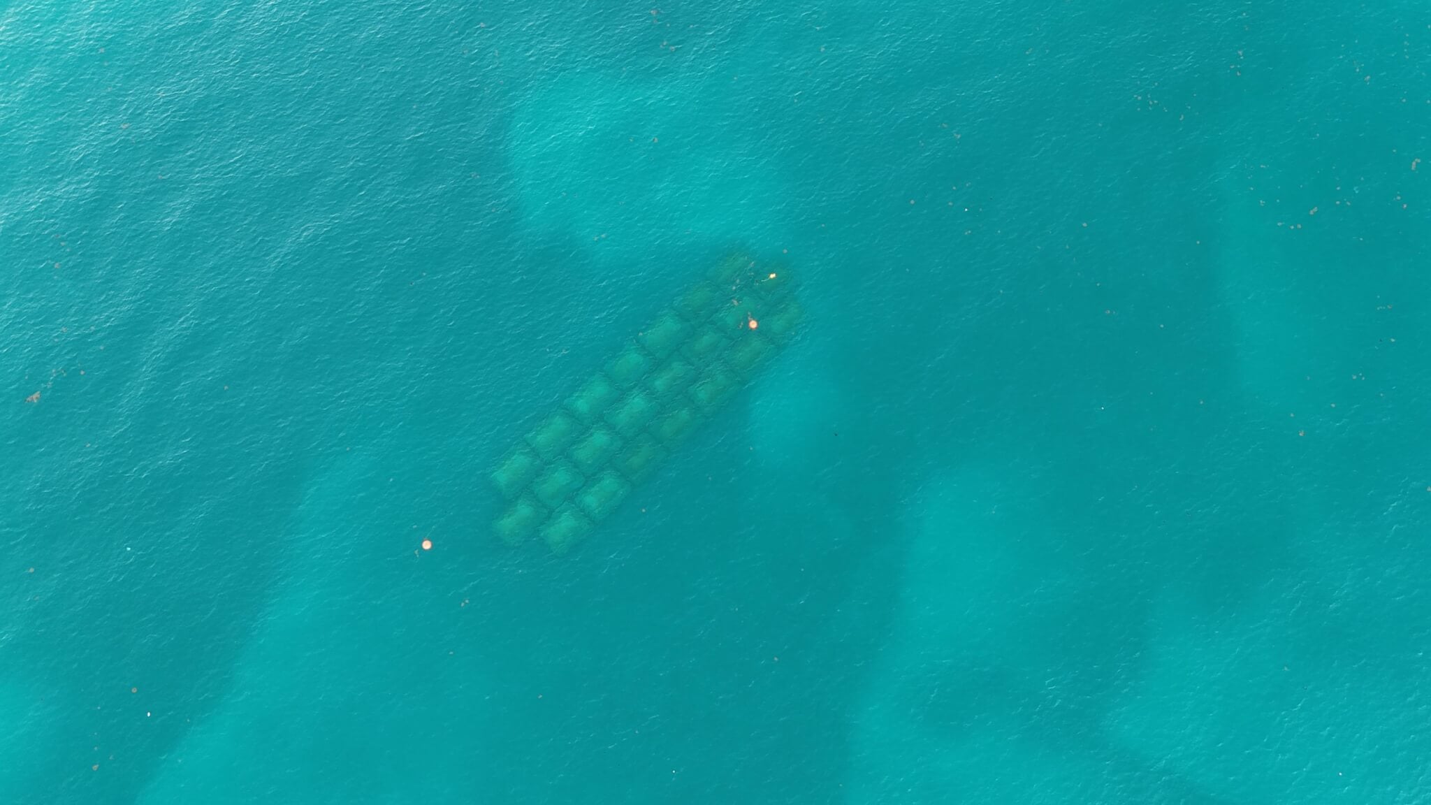 Aerial view of installation