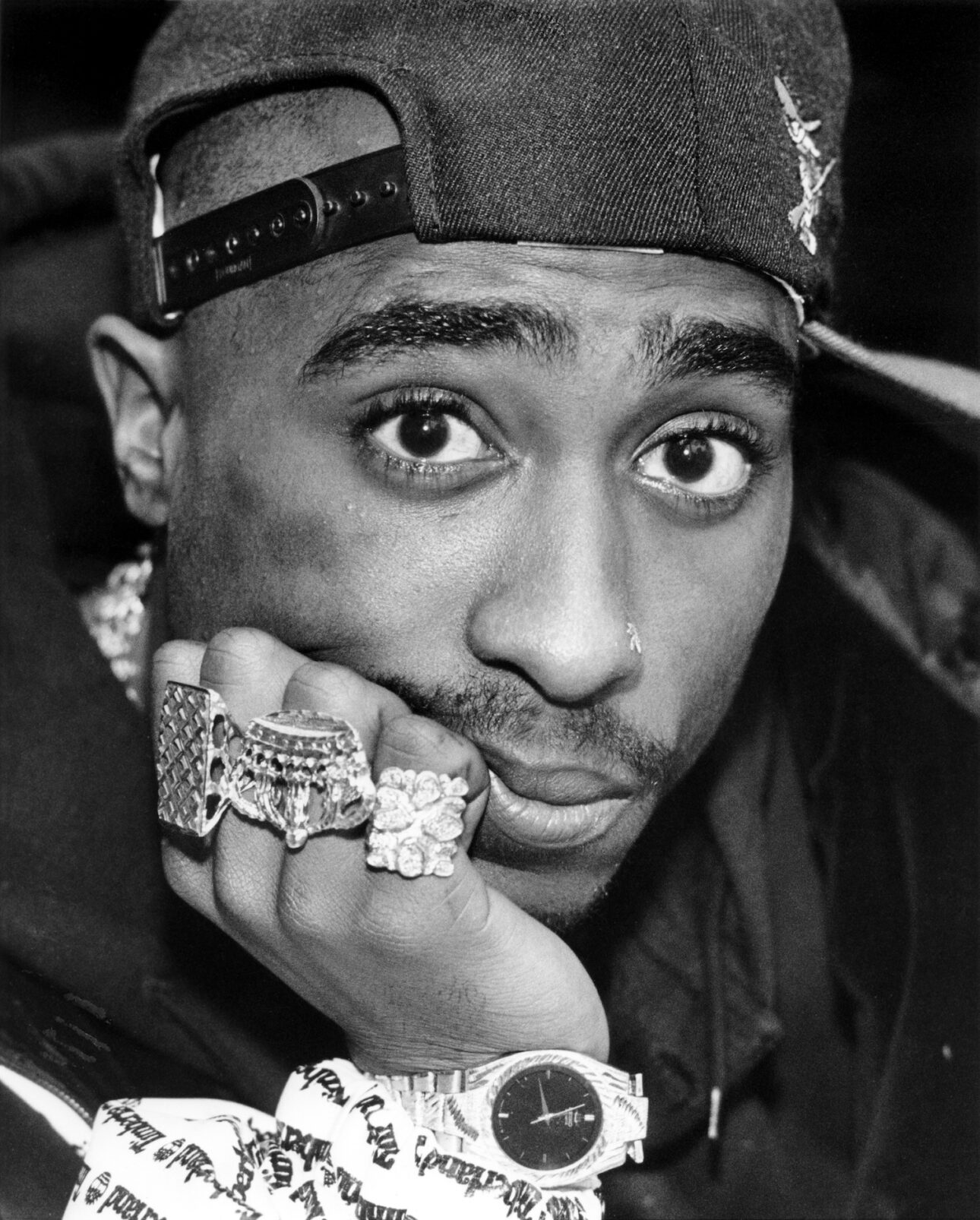 Tupac Shakur in 1992. (Credit: Gary Reyes / Oakland Tribune Staff Archives)