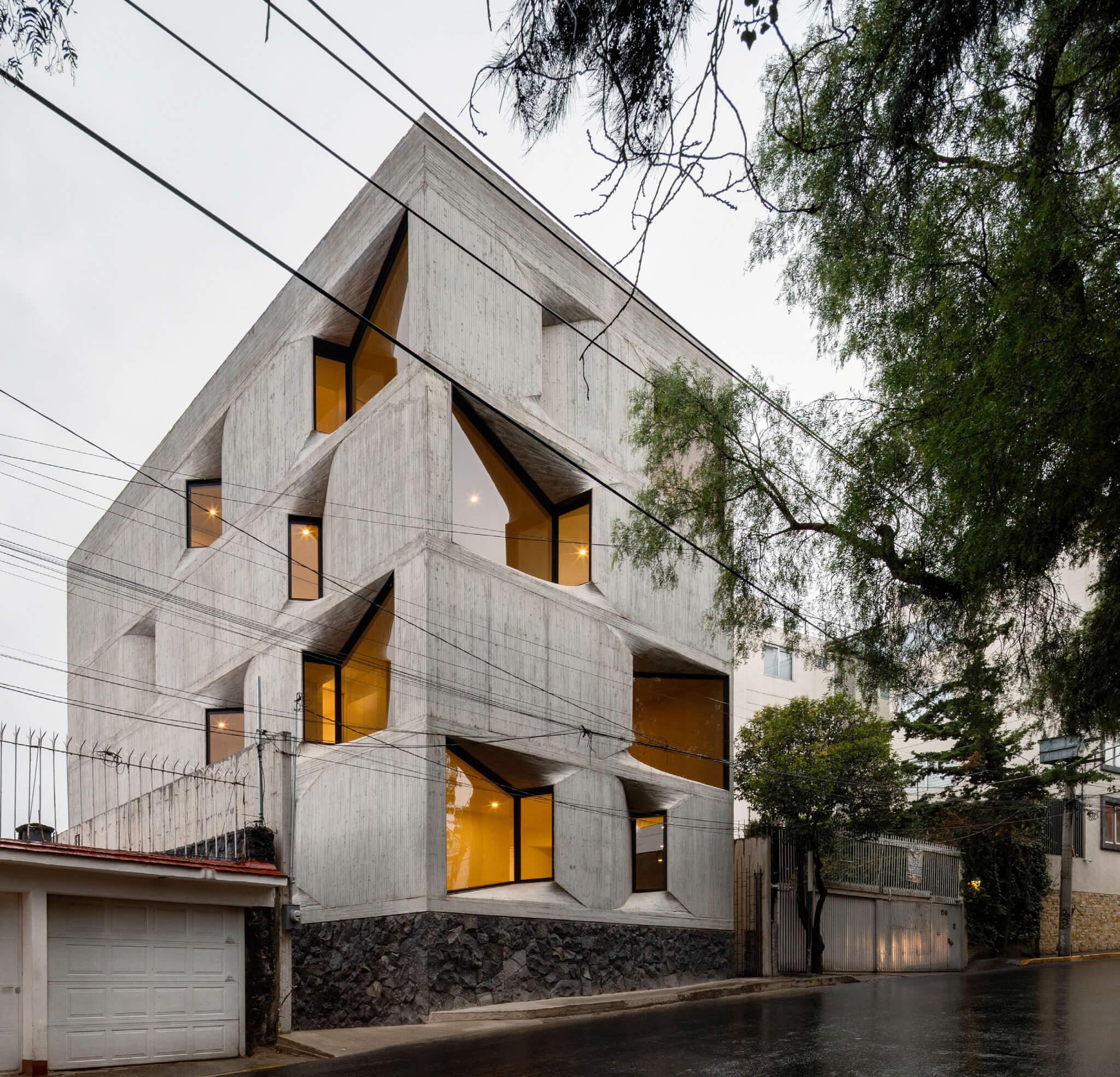 apartment building from Michan Architecture
