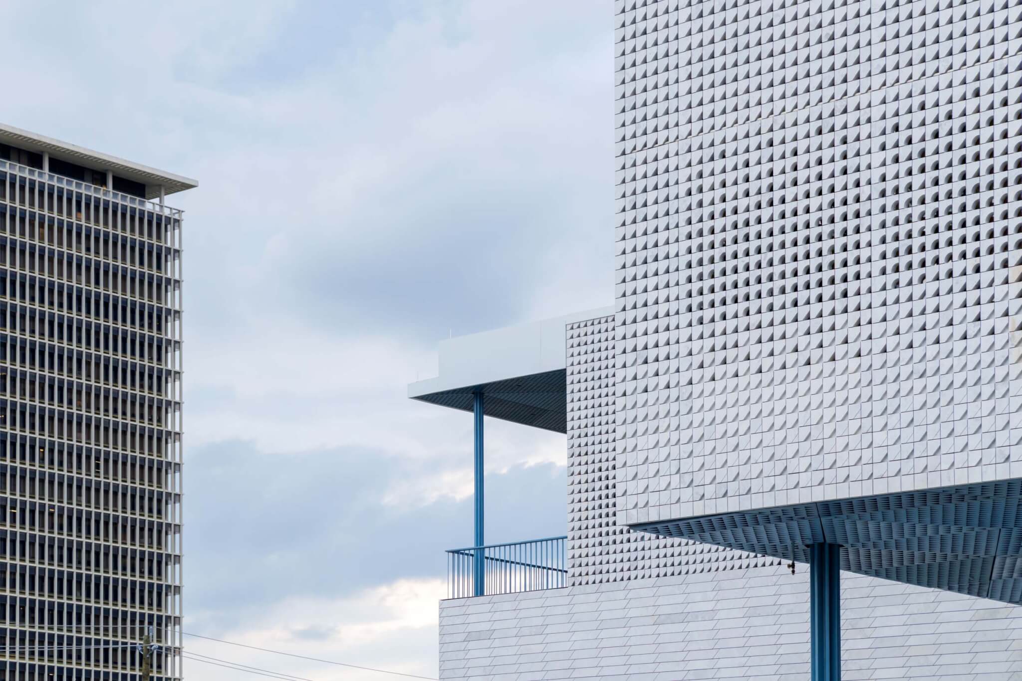 mashrabiya facade of Ismaili Center