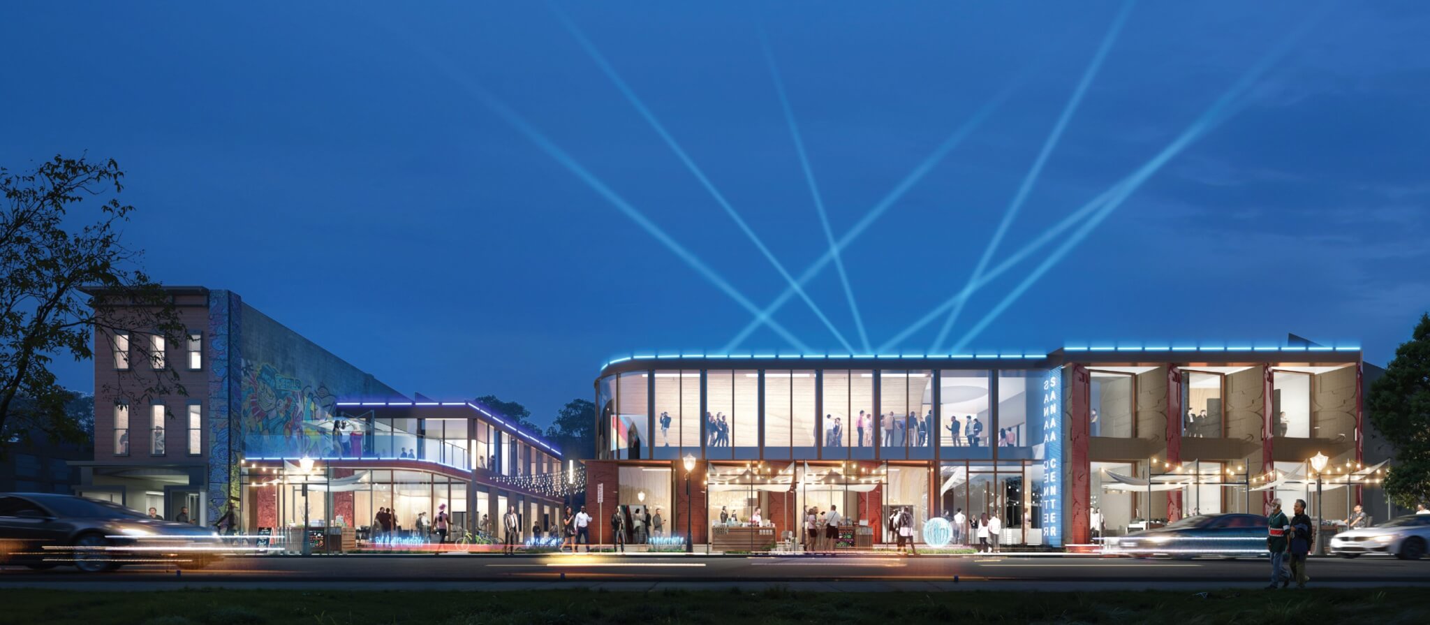 Sanaa Center by Drummond Projects