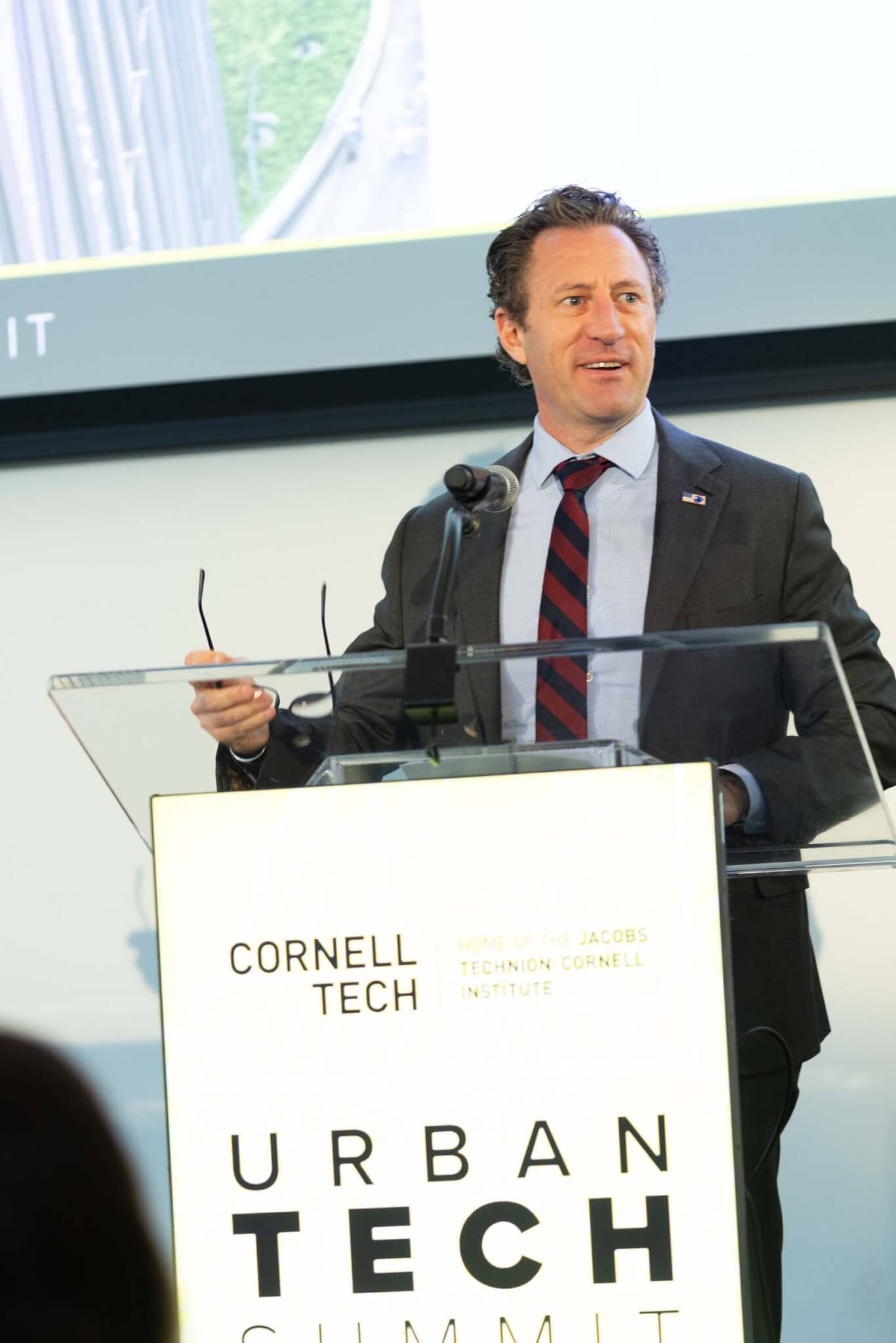 Keynote address from Zach Iscol at urban tech