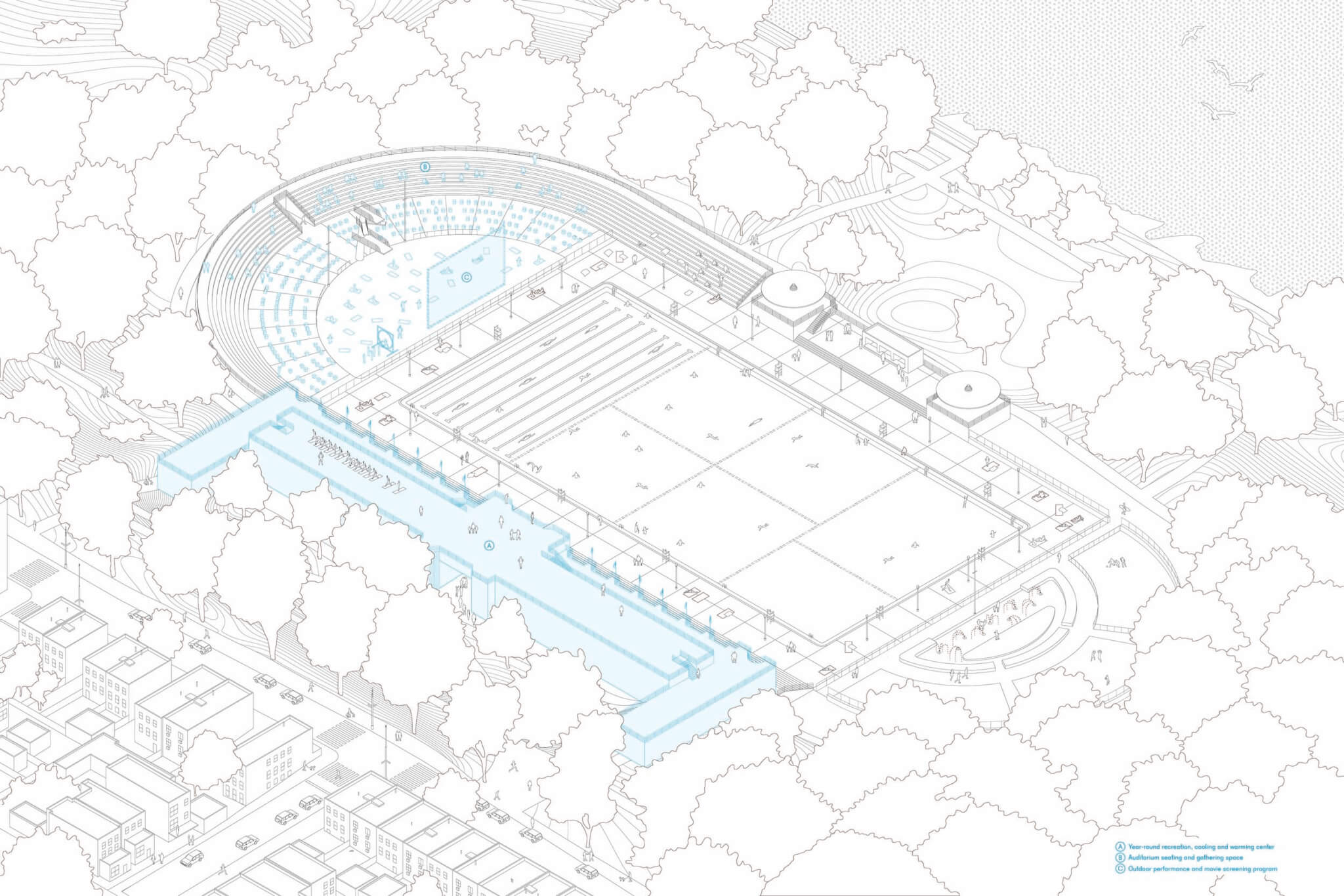 astoria pool drawing