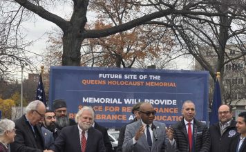 BP Richards, Mayor Adams’ administration unveil plans for Queens Holocaust Memorial