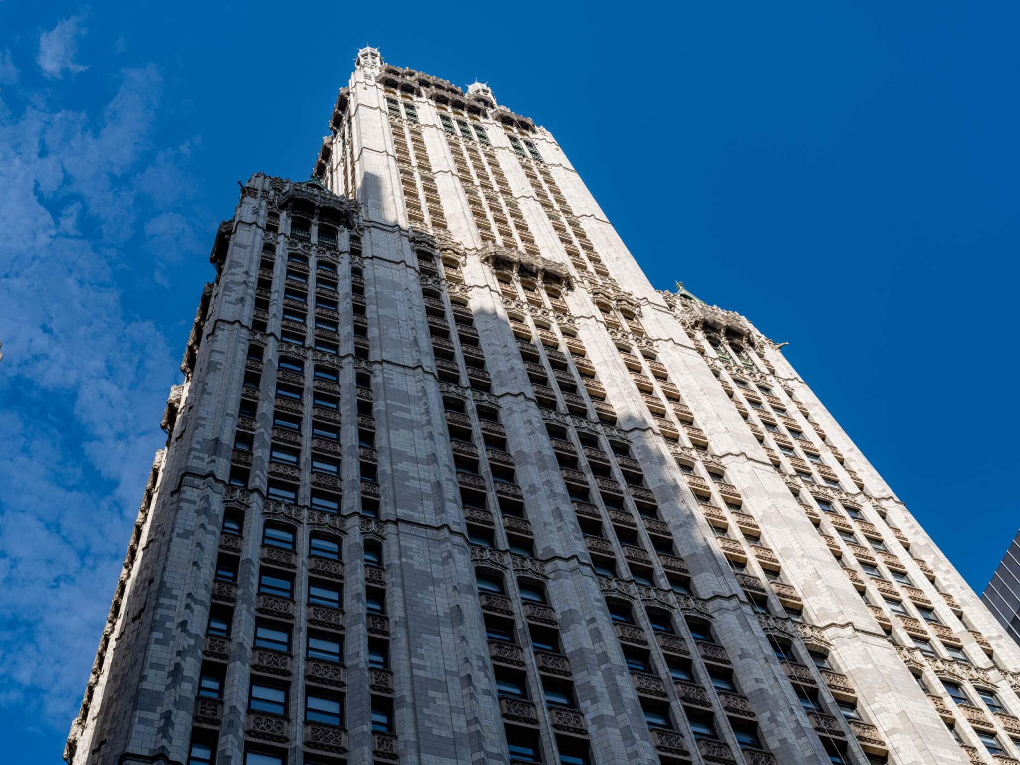 woolworth building facace