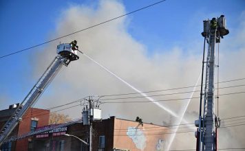 Firefighters battle five-alarm fire in Bronx apartment building