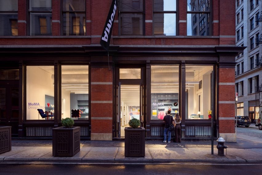 Exterior of MoMA Design Store on Spring Street