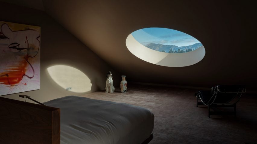 Interior of Openfield House