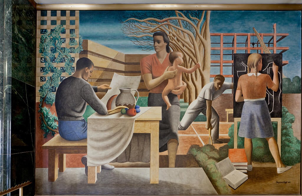 mural by Seymour Fogel