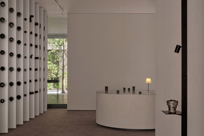 Sigma Space showroom in Shanghai, China designed by Onoaa Studio