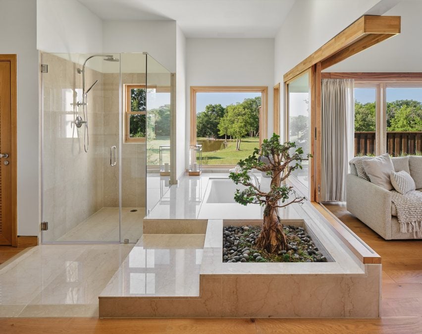master bedroom of Tapestry by Shibanee & Kamal Architects