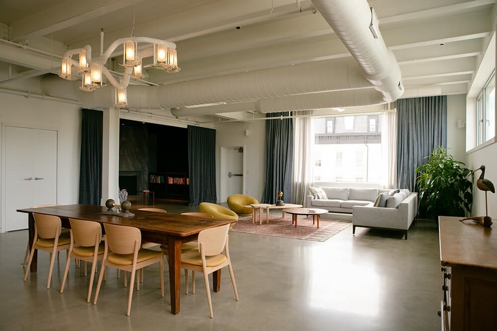 Interior view of lounge