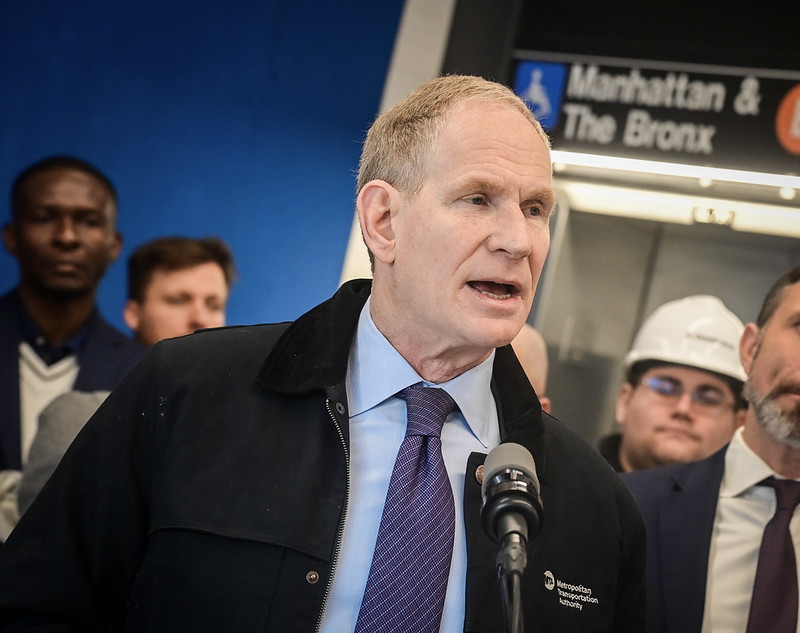 Fare evasion: MTA examining whether 'European-style' enforcement can occur while buses move 2 MTA Chair and CEO Janno Lieber.