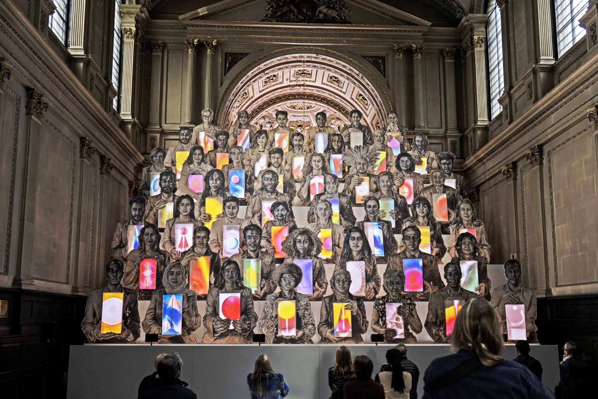 Es Devlin’s Face to Face project