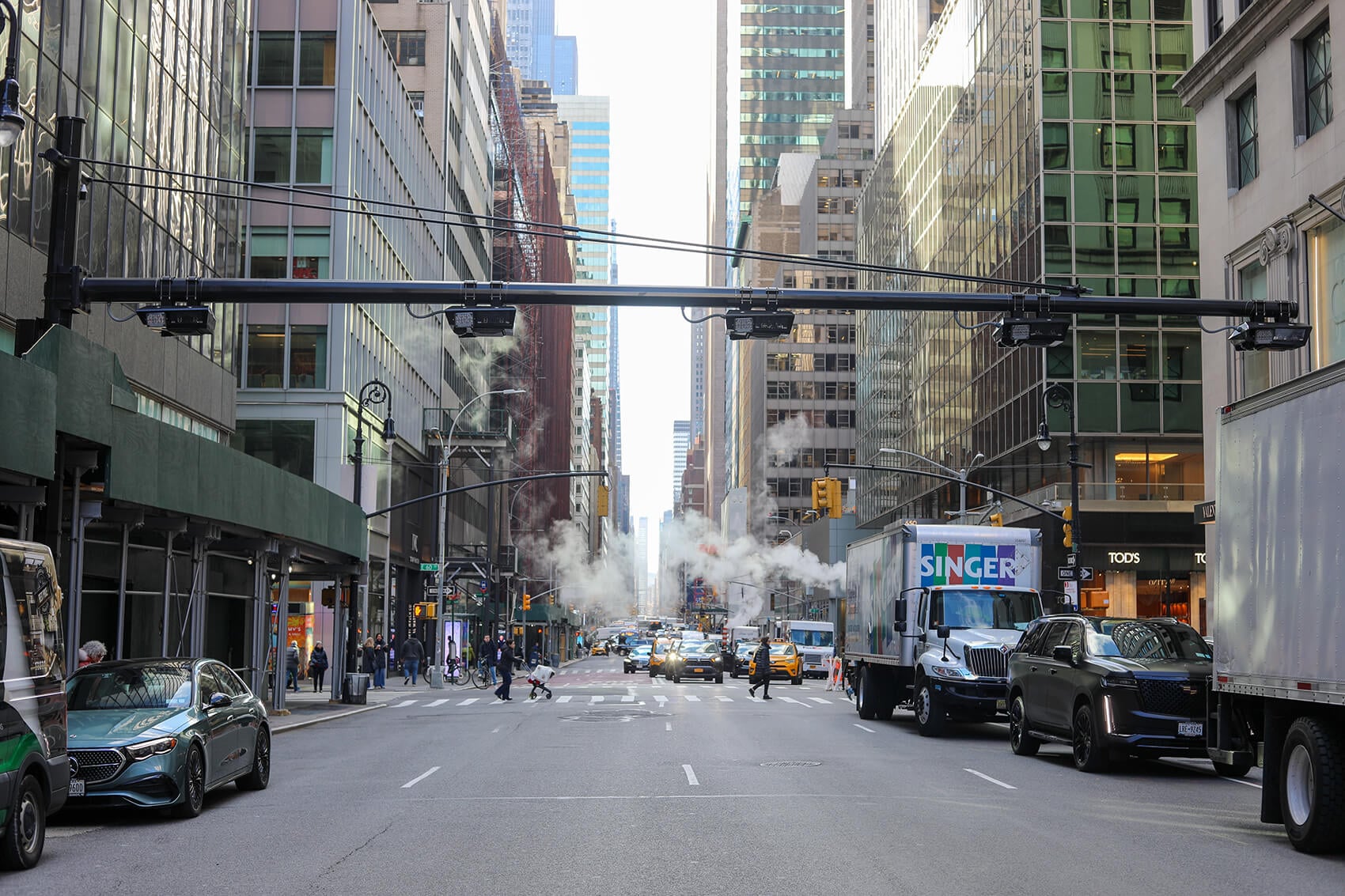 the cameras used for congestion pricing in new york city