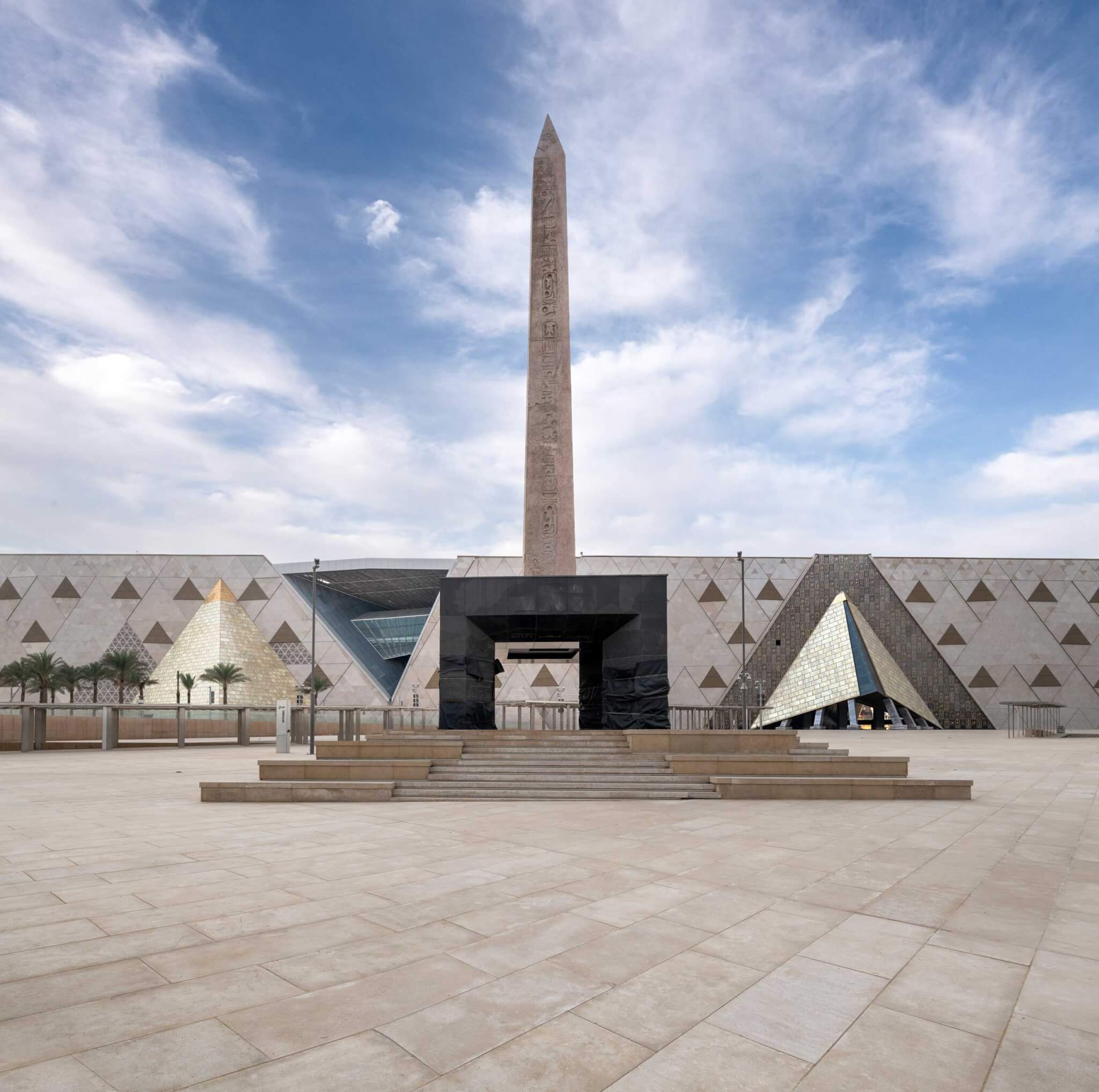Grand Egyptian Museum entrance
