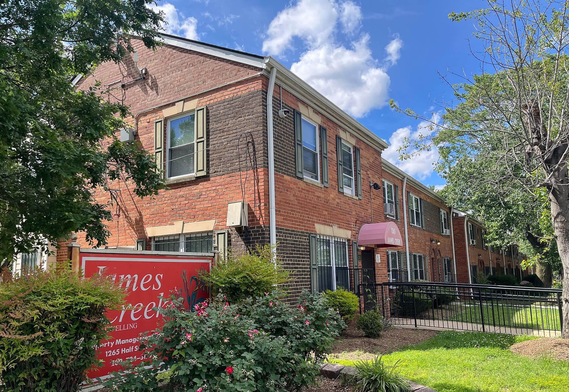 James Creek Dwellings, public housing campus in washington d.c.