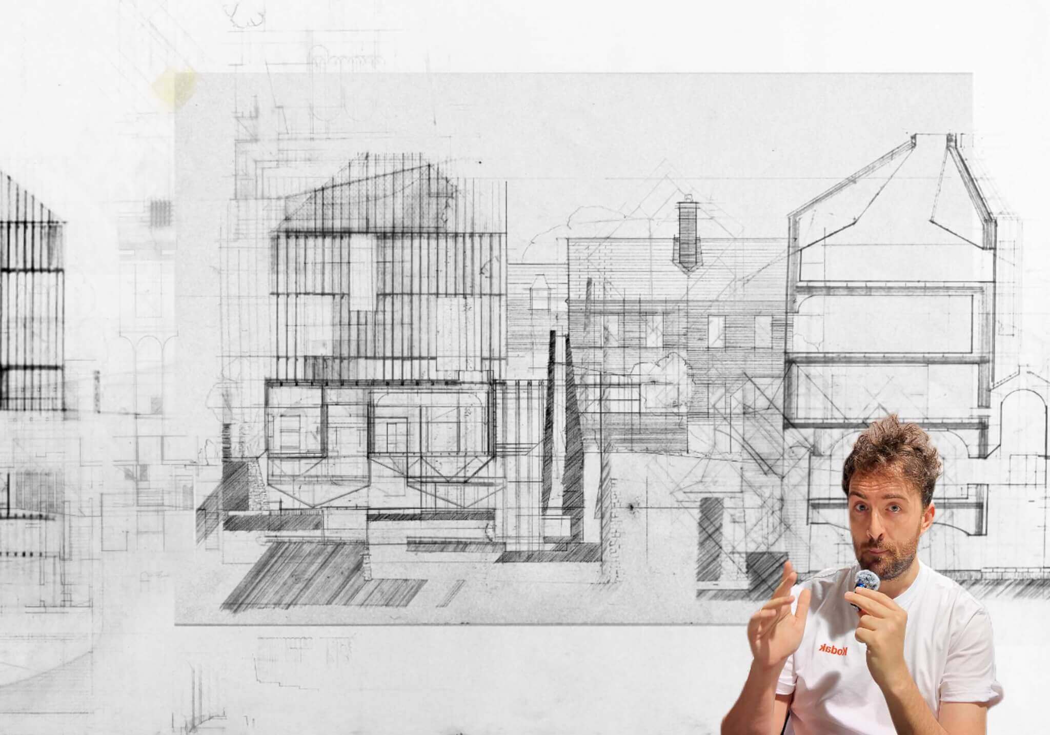 Screenshot of YouTube video about architecture