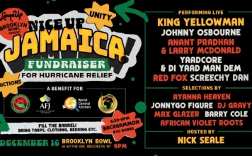 Brooklyn Bowl Hosts Jamaica Hurricane Relief Show with King Yellowman Dec. 16
