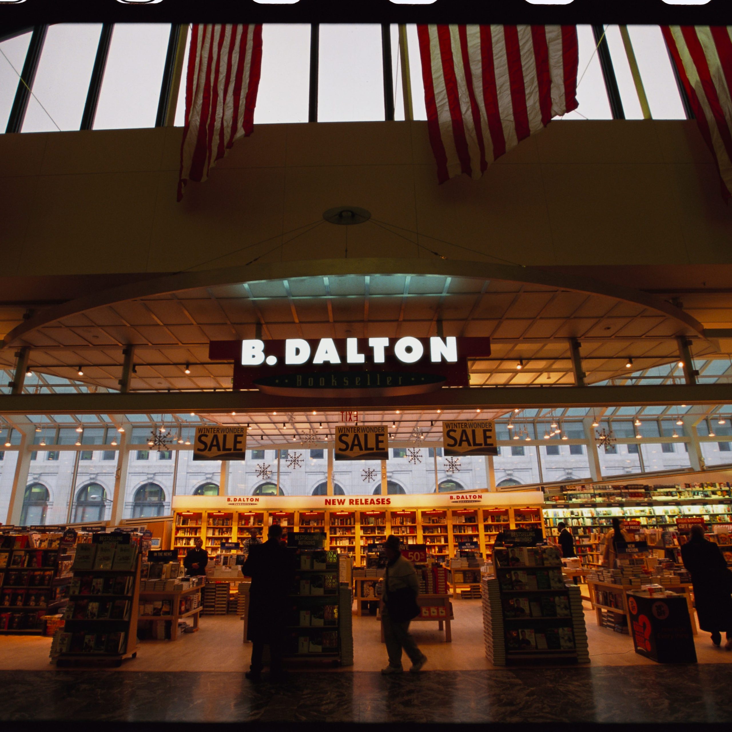 Interior of B. Dalton Bookstore interior of b dalton bookstore