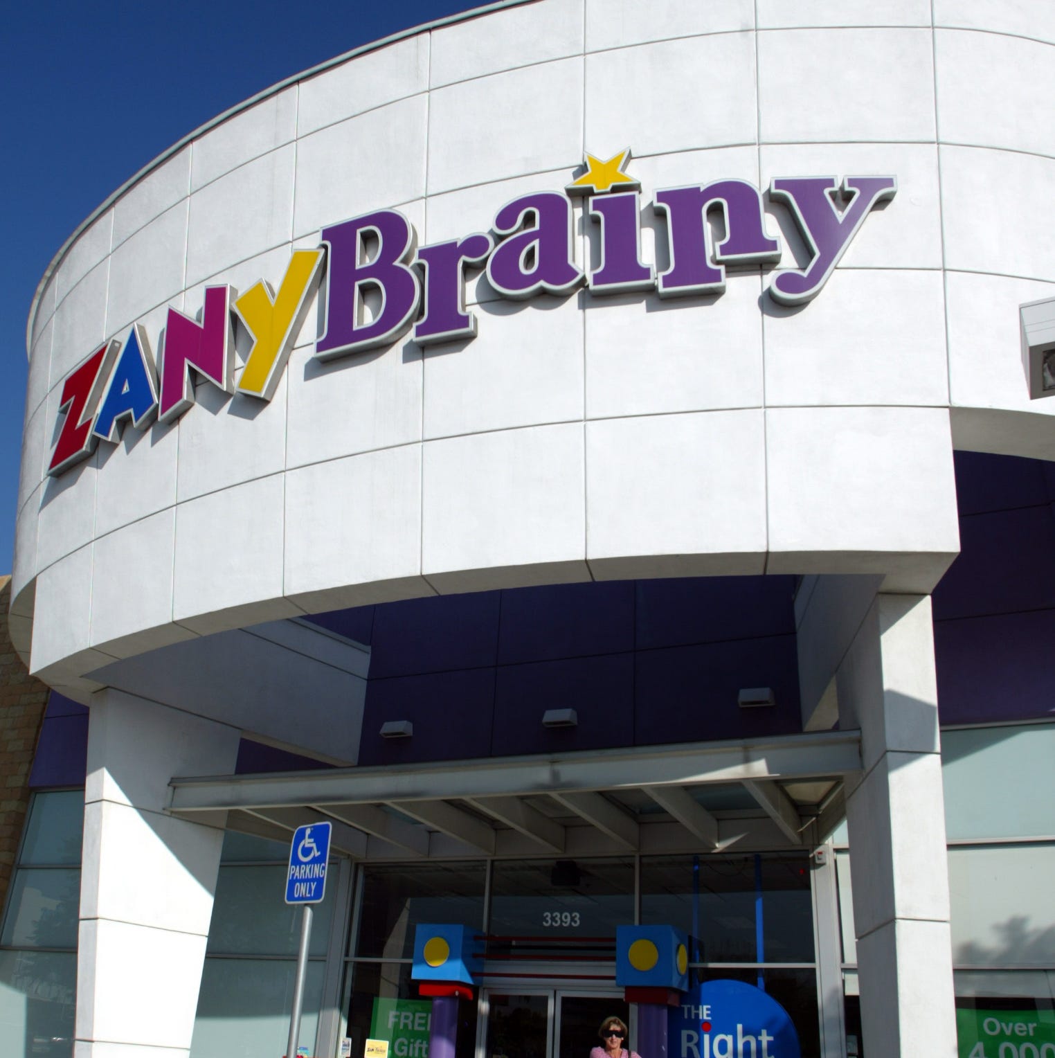 Kay Rubino, of Arcadia, leaves the Zany Brainy in Pasadena after buying gifts for her grandchildren. kay rubino, of arcadia, leaves the zany brainy in pasadena after buying gifts for her grandchildren