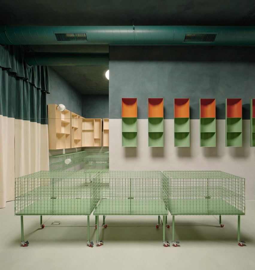 Store interior in Madrid