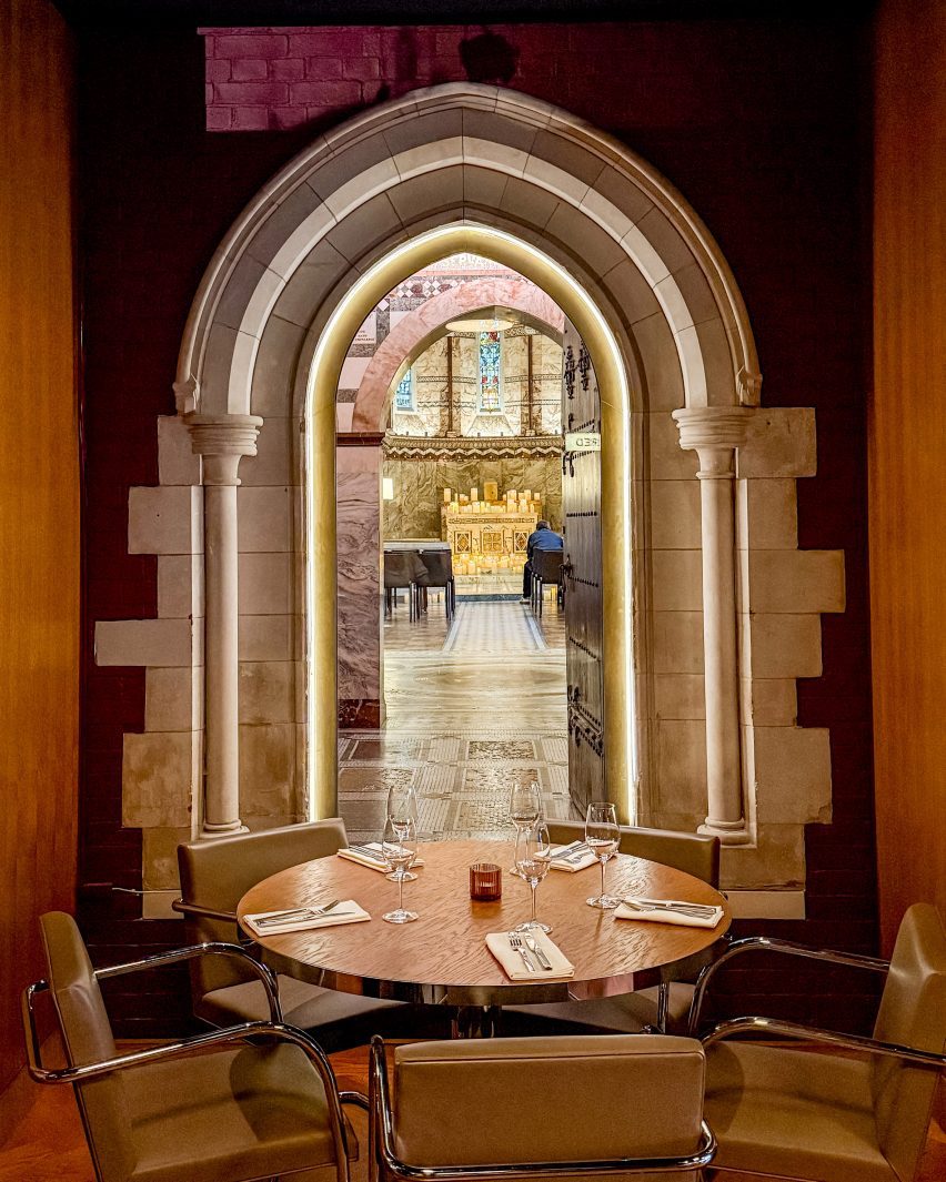 View of chapel space