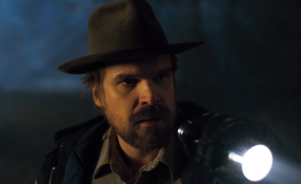 stranger things, series 2, chief hopper