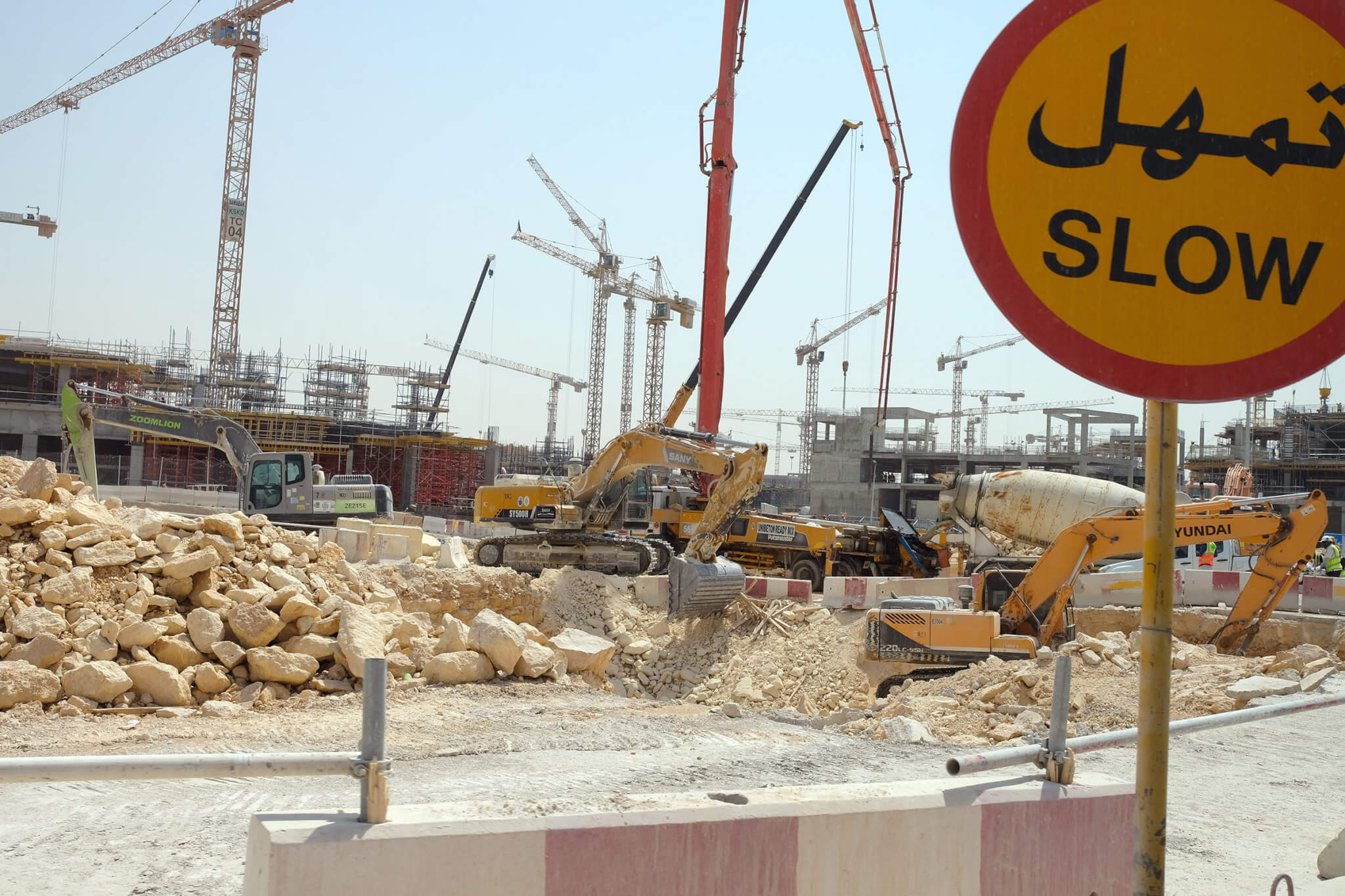 Construction in Diriyah, Excavation in Diriyah