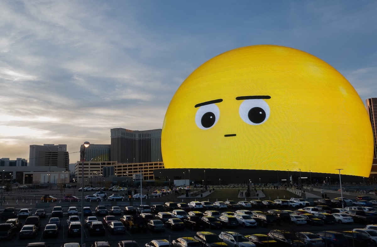 Sphere in Las Vegas in 2024. (Credit: Myung J. Chun / Los Angeles Times)