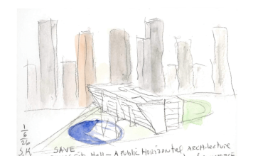 Steven Holl writes letter advocating for the preservation and reuse of Dallas City Hall