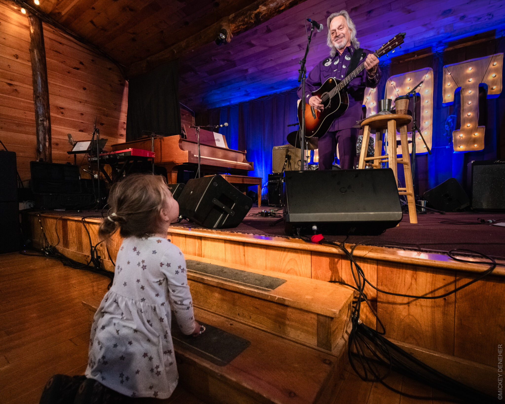 Jim Lauderdale and a new young fan