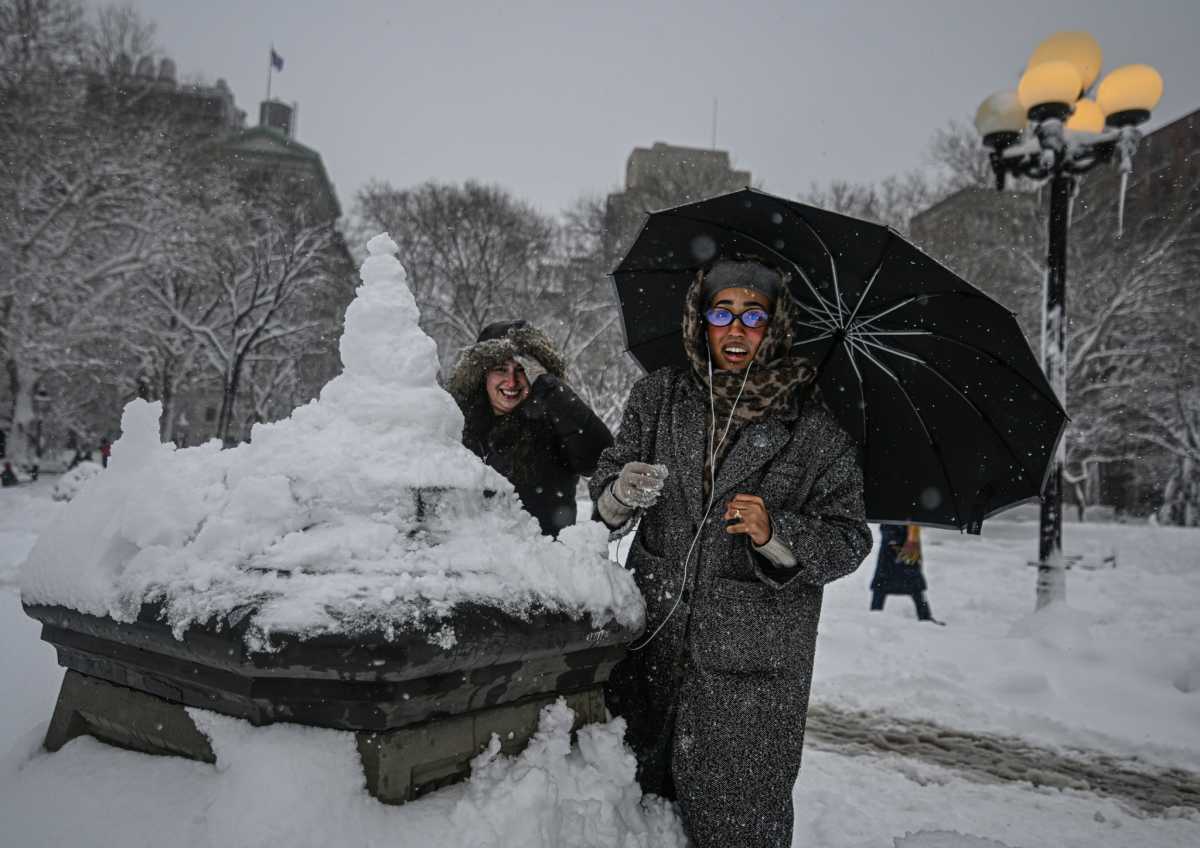 NYC BLIZZARD: See how New Yorkers managed the big snowstorm, then reveled in it 30