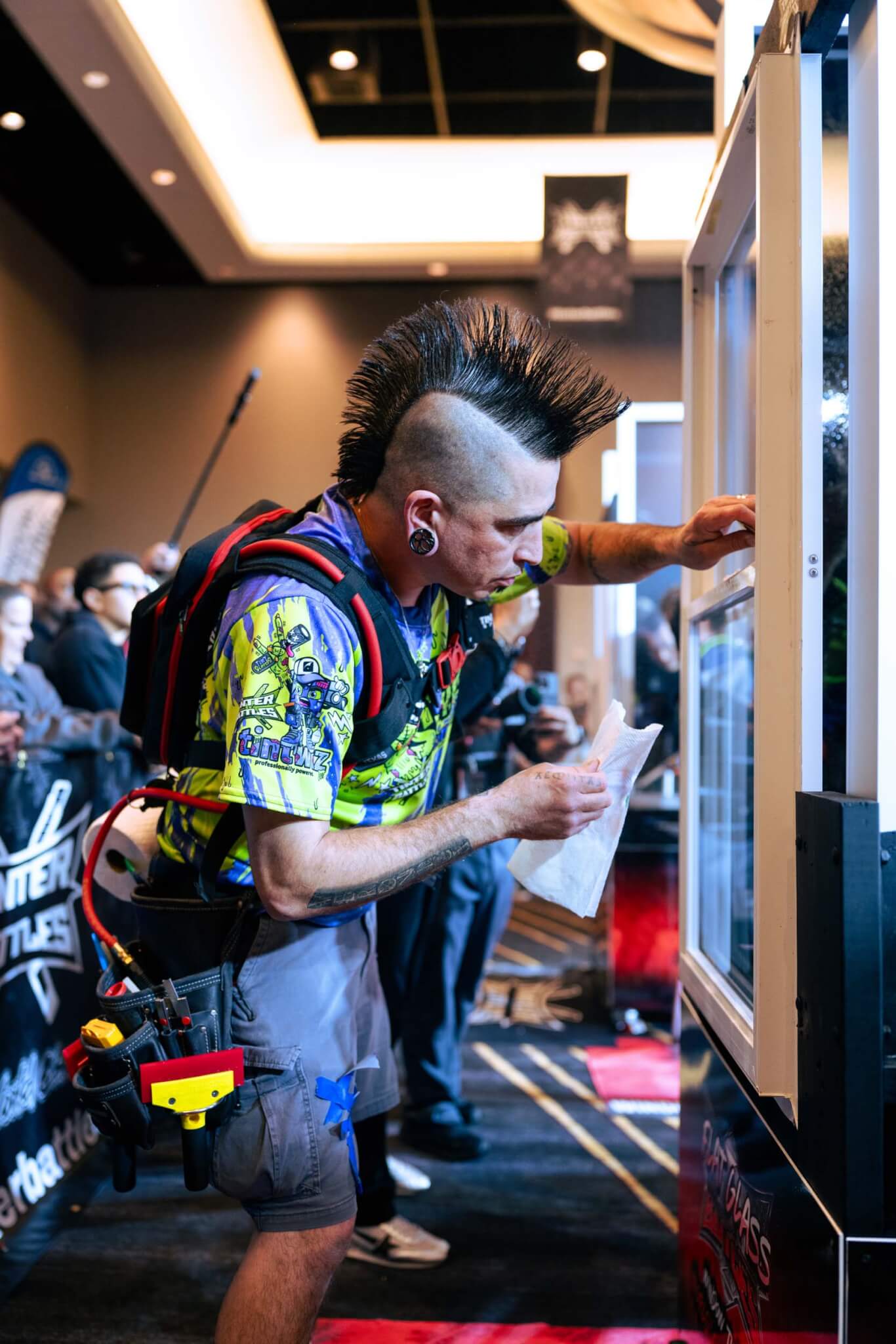 Marcus Quintana, “Tint Slayer” at Tinter Battles