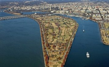 DC Preservation League sues Trump administration over its plans for a new, exclusive golf course at East Potomac Park
