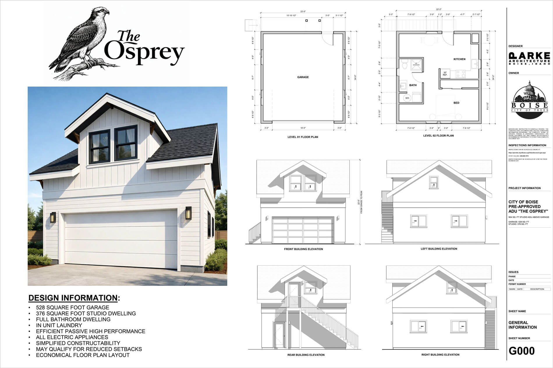 boise idaho plan for adu
